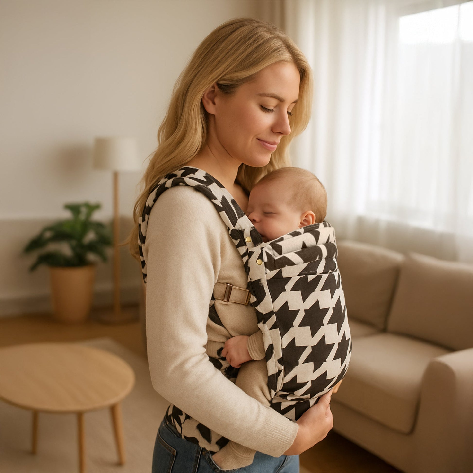 Classic ergonomic baby carrier for newborn to toddler