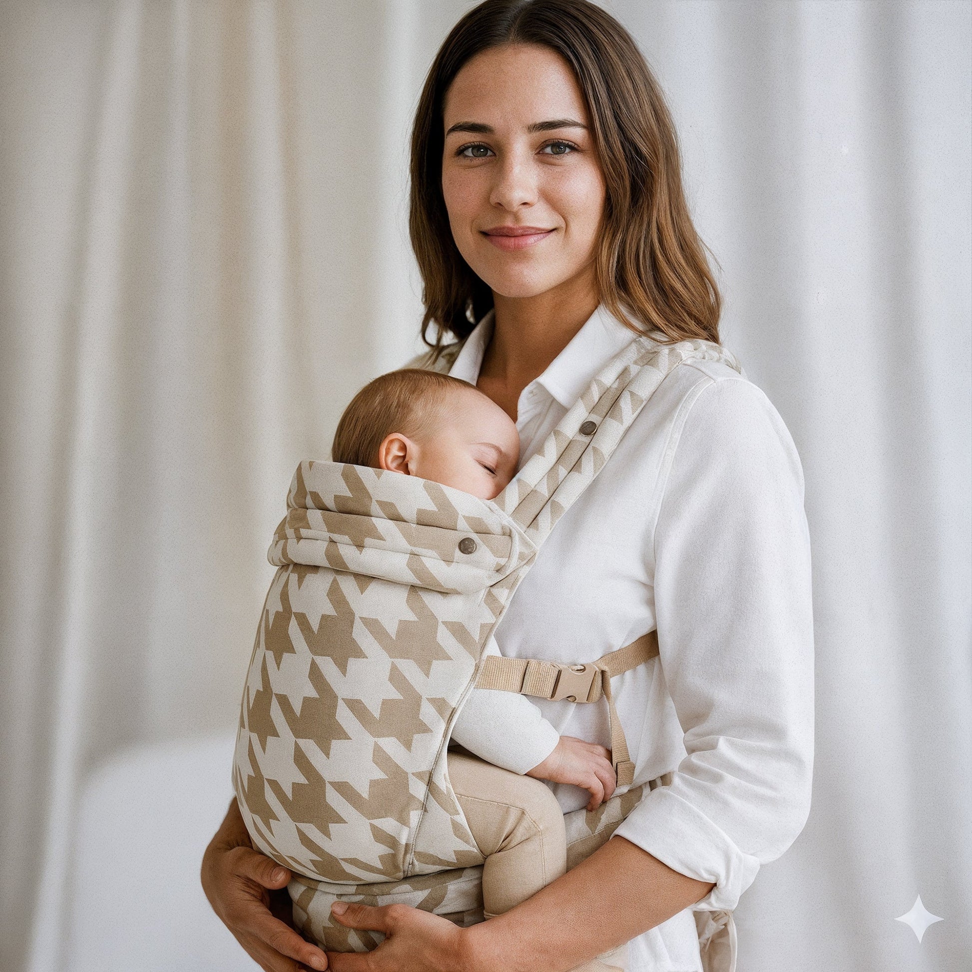 Classic ergonomic baby carrier for newborn to toddler