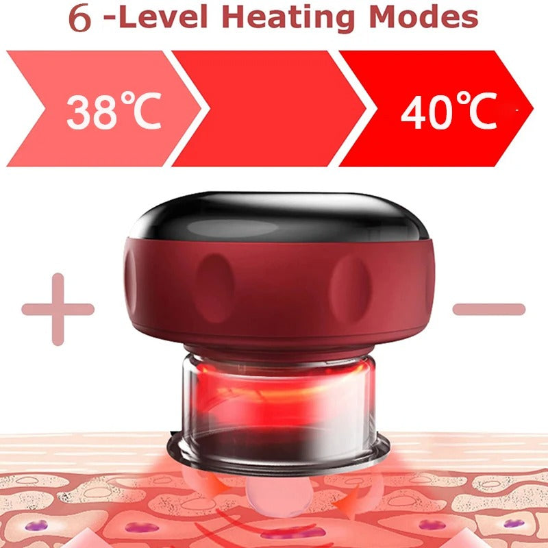 Electric cupping massager detox circulation therapy