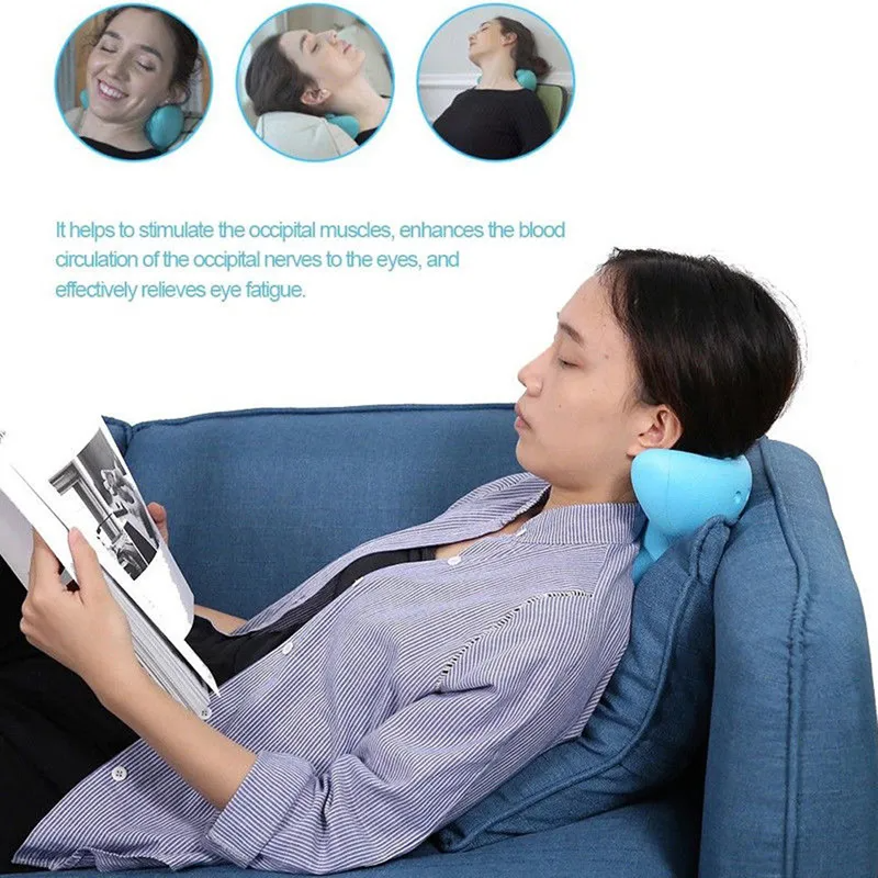 Cervical neck relaxing stretcher decompression tool