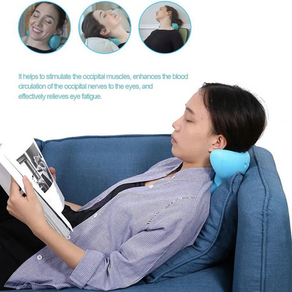 Cervical neck relaxing stretcher decompression tool