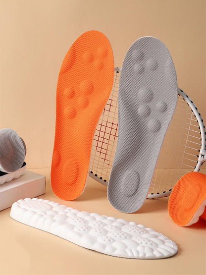 Cloud massage soft breathable sweat-wicking insoles