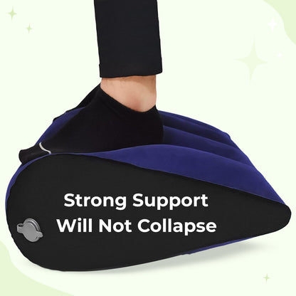 Waterproof intimacy wedge pillow for comfort and protection