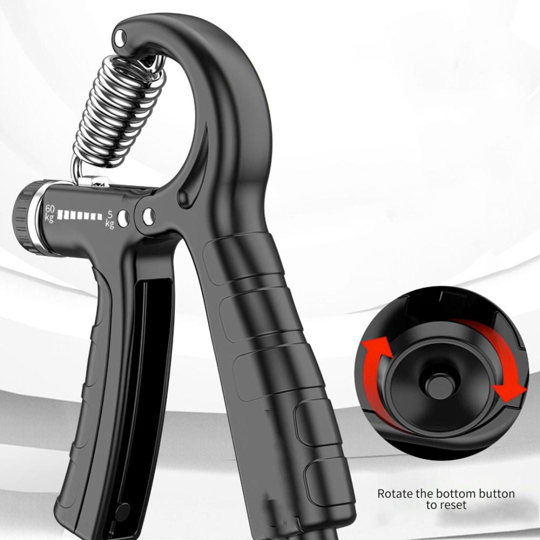 Adjustable 10-60kg hand gripper grip strength trainer