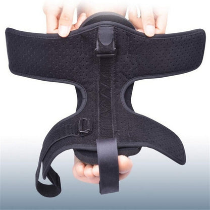 Adjustable plantar fasciitis night splint for foot and ankle pain relief