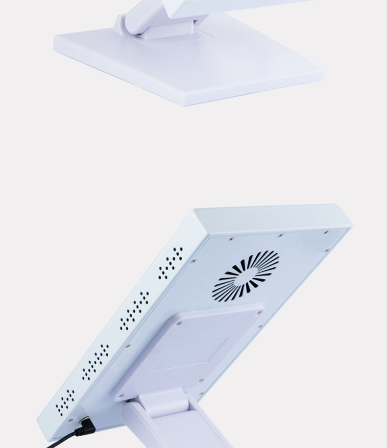 400W red light therapy panel with 660nm and 850nm near-infrared LEDs