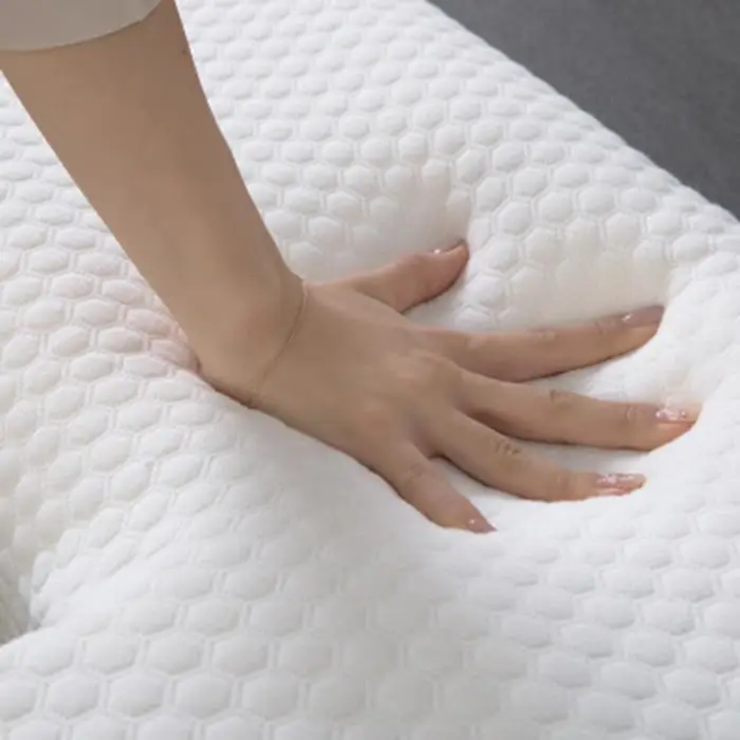 Shoulder relief pillow with flexible arm positions
