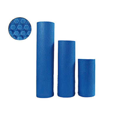 High-density round foam roller for back and leg muscle recovery