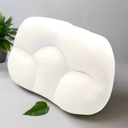 Butterfly contour memory foam cervical pillow for neck pain relief