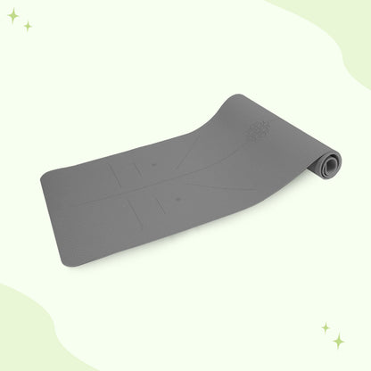 Premium yoga mat cushioned for every pose