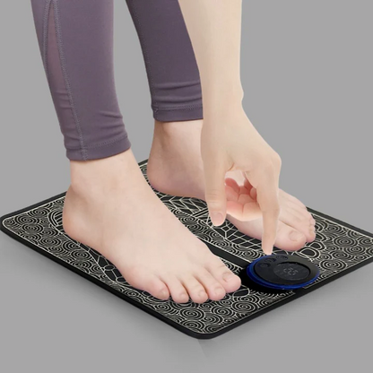EMS foot massage mat electric pulse stimulator