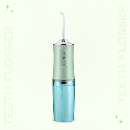 Electric water flosser dental pick for plaque and gum care