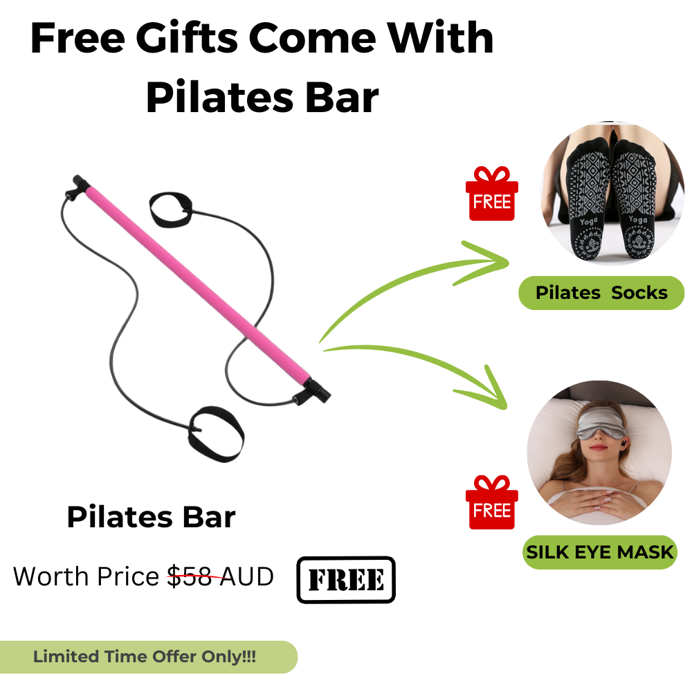 Multi-functional Pilates bar full-body home workout stretching system