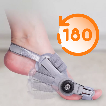 Adjustable orthopedic bunion corrector toe realignment splint
