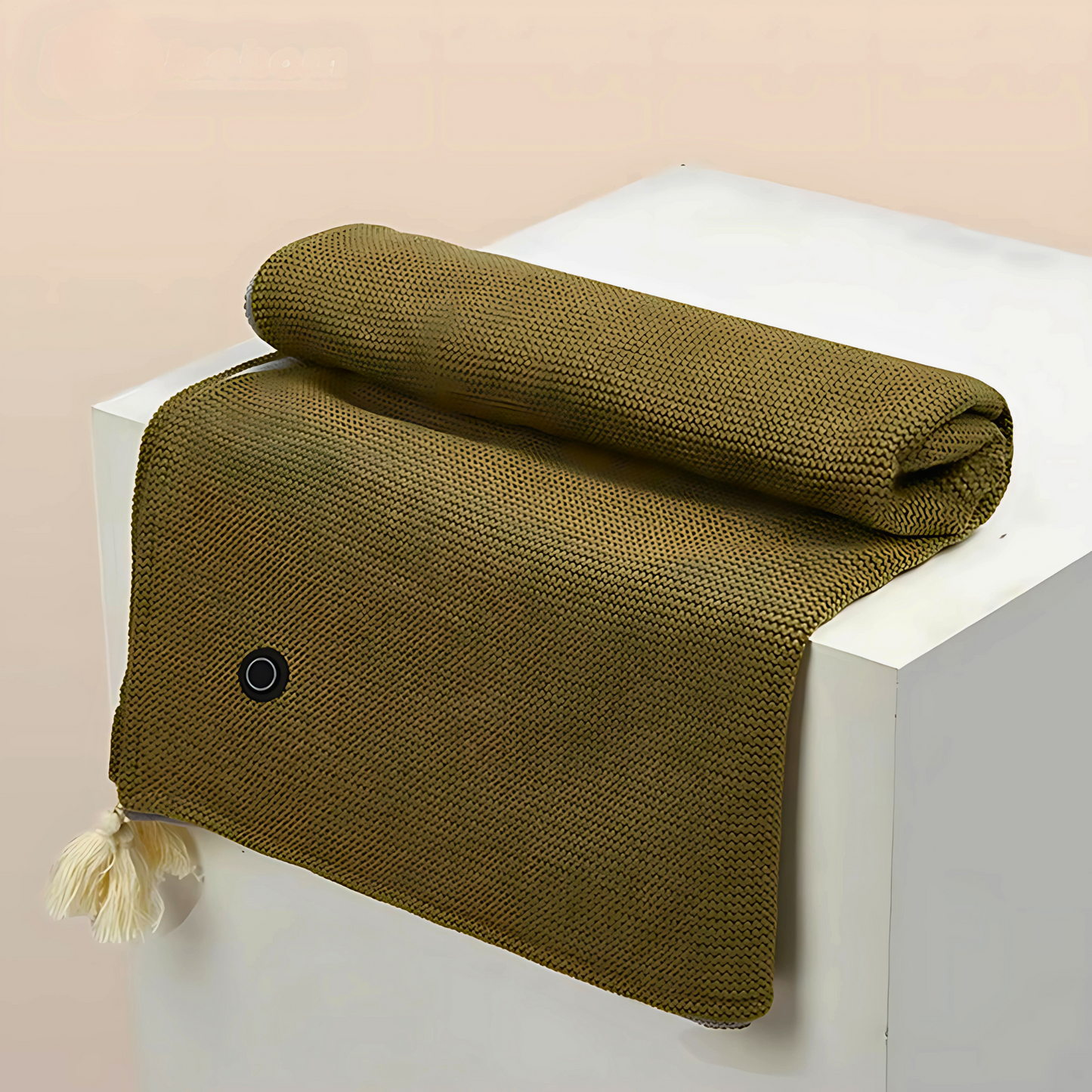 Cordless USB heated shawl wearable heat wrap for shoulders and back