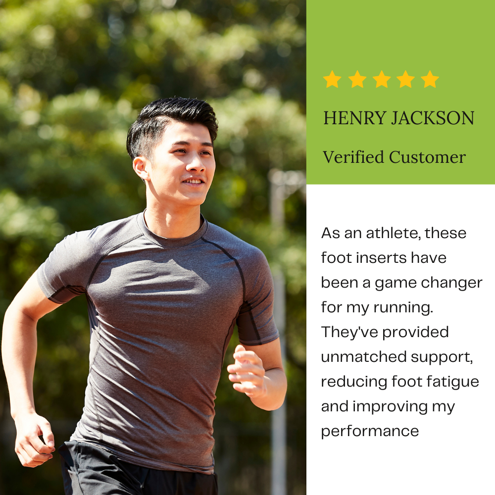Foot gel orthotic inserts for natural walking comfort