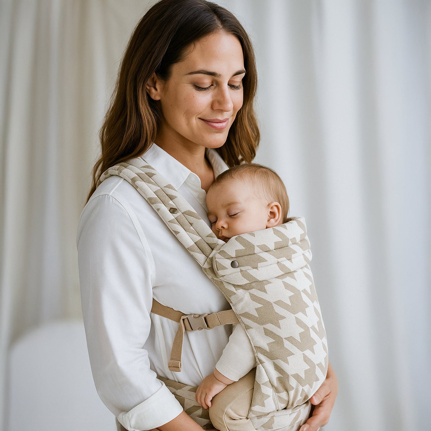 Classic ergonomic baby carrier for newborn to toddler