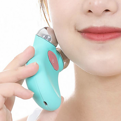 Microcurrent facial lifting device for anti-aging and sculpting