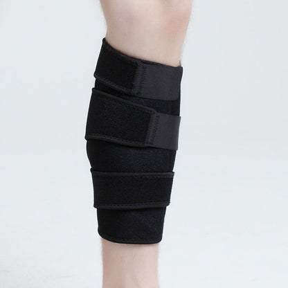 Adjustable calf compression wrap for shin splints and calf strain recovery