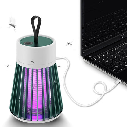 USB rechargeable UV mosquito zapper lamp silent insect trap