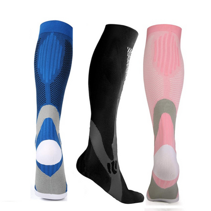 All-day compression socks for lower leg fatigue and swelling