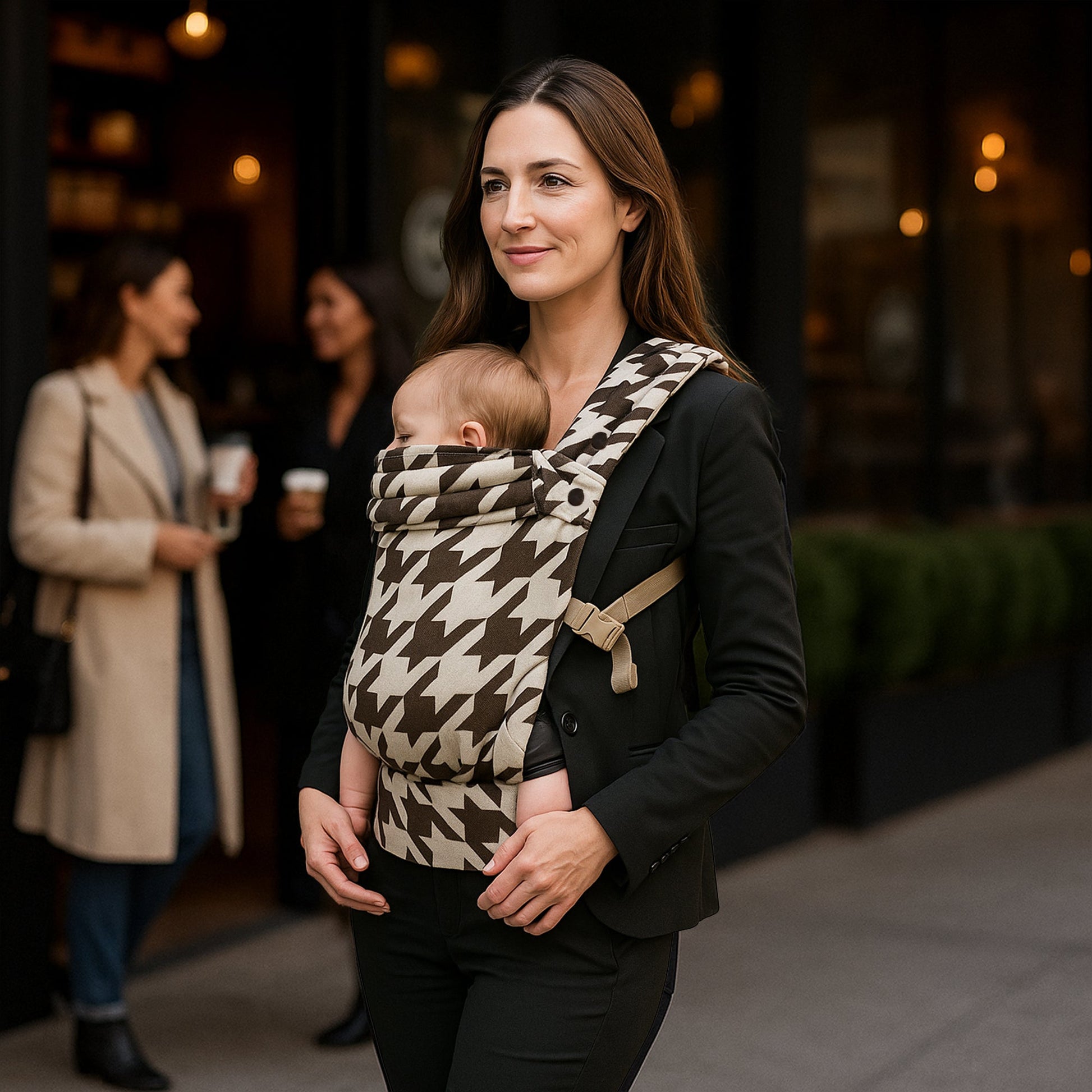 Classic ergonomic baby carrier for newborn to toddler