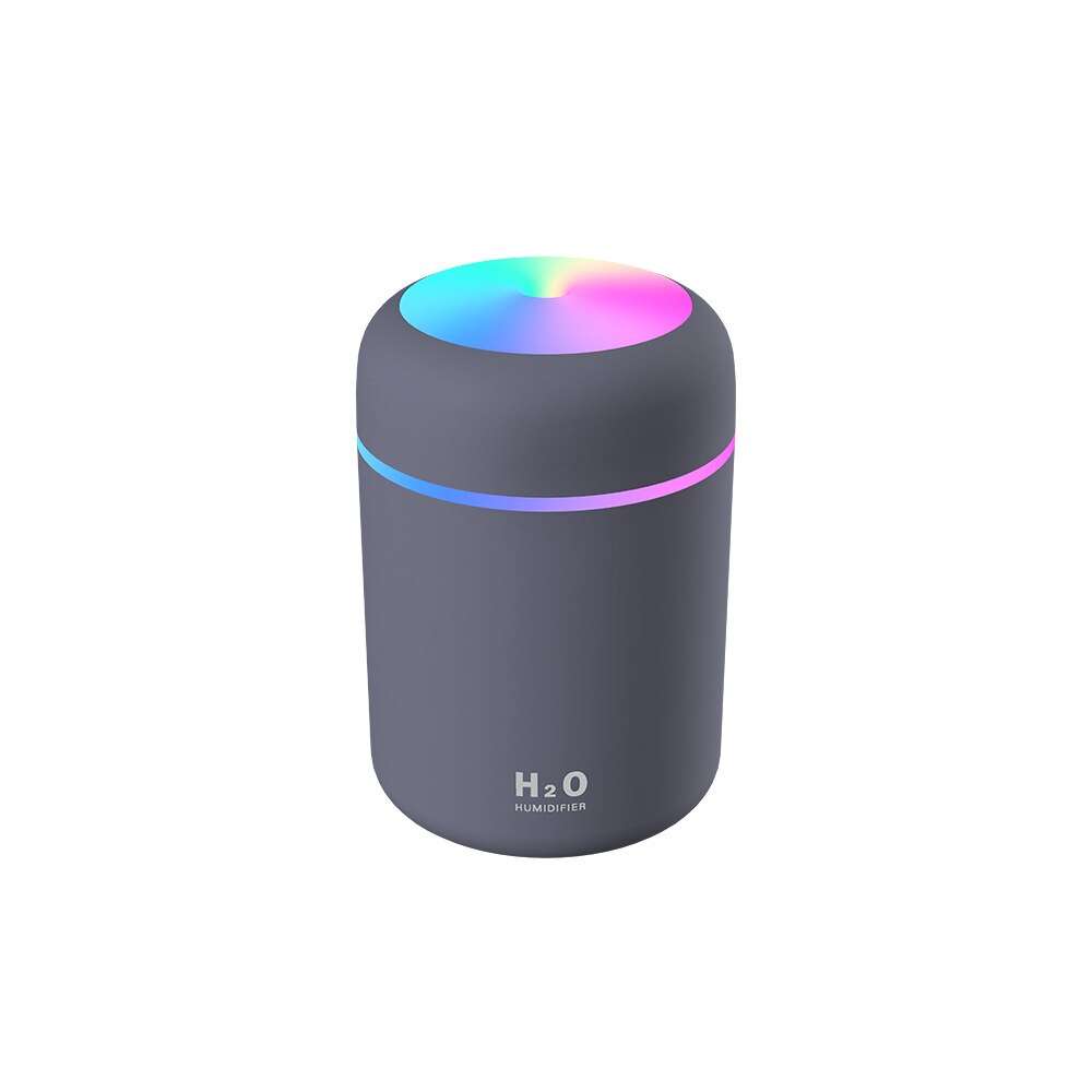 Mini portable USB cool mist humidifier for desk, car, and travel