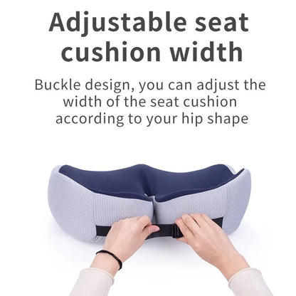 Ergonomic memory foam seat cushion office and car