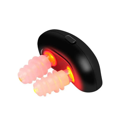 Red light nasal therapy sinus and snoring relief device
