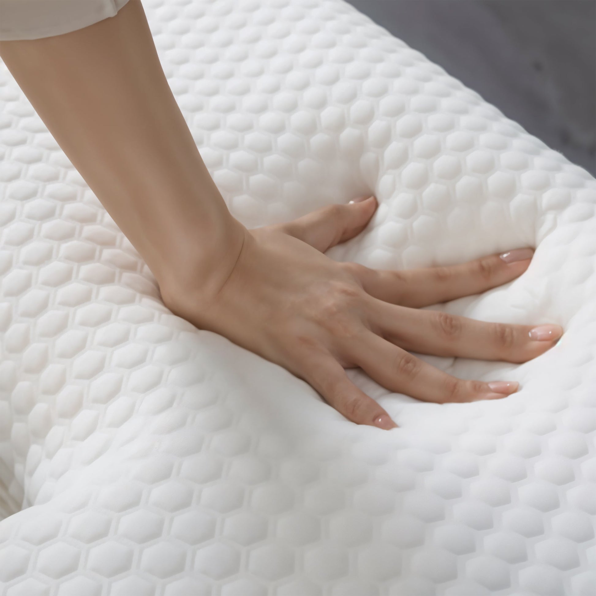 Memory foam side sleeper cuddle and couples pillow