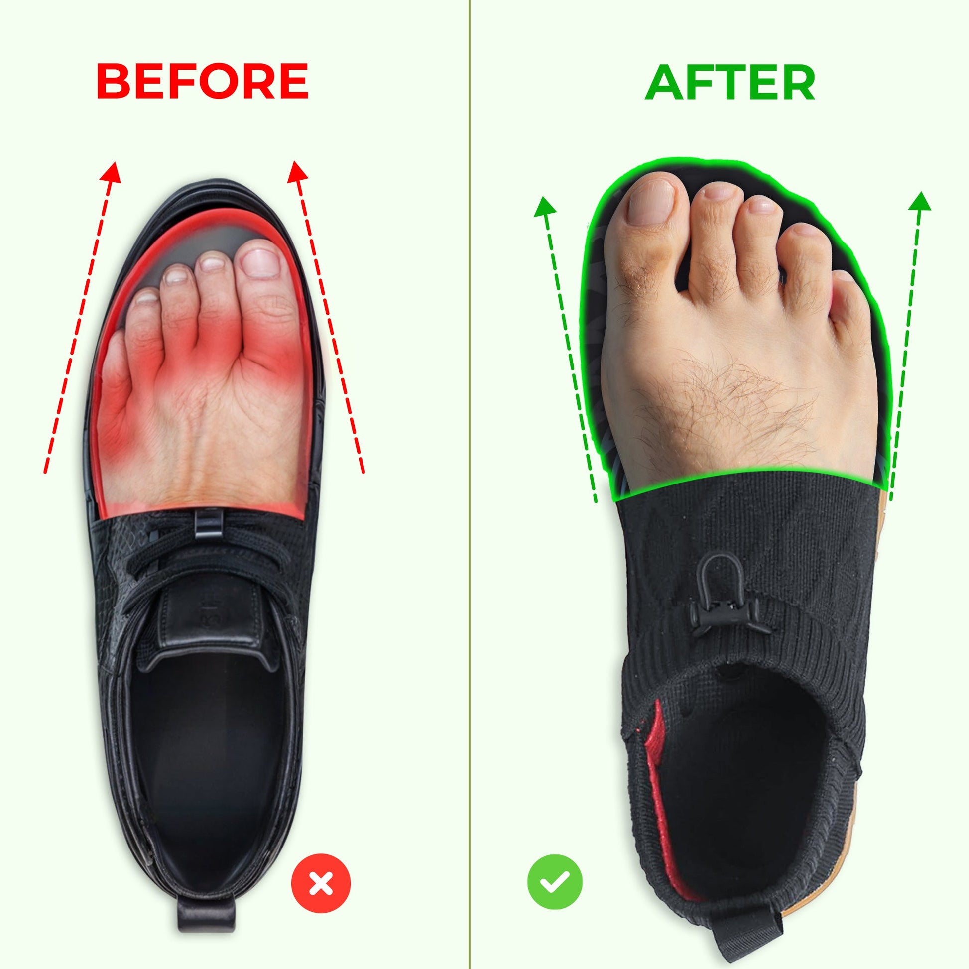 Ultralight slip-on barefoot shoes flexible unisex