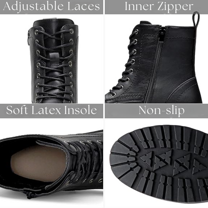 Women's waterproof ankle boots weather-ready