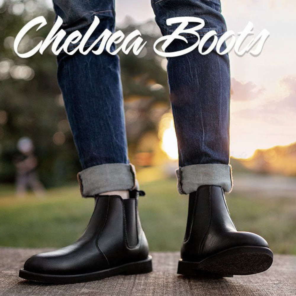 Slip-on Chelsea boots lightweight comfort daily wear