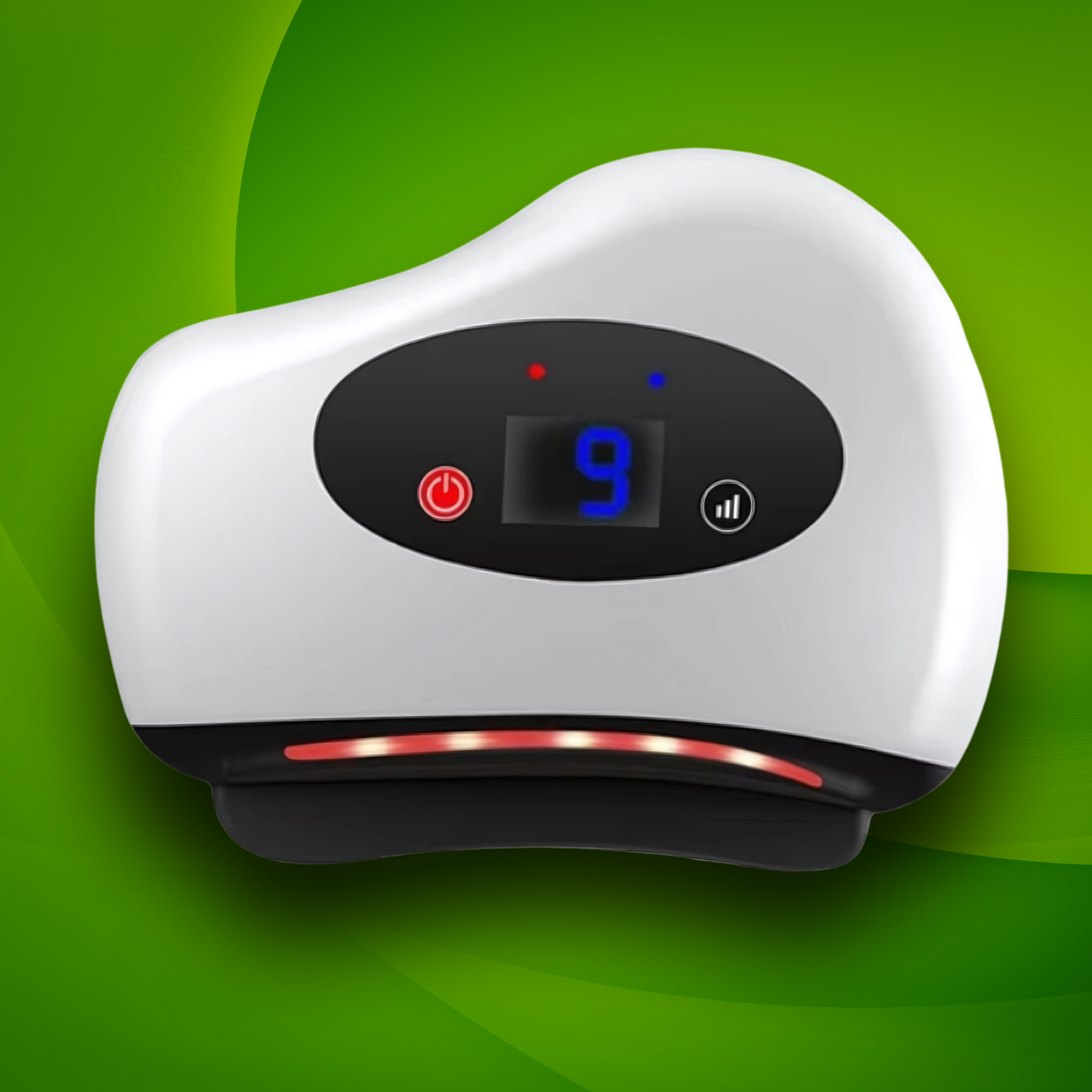 Electric heated gua sha facial massager for sculpting