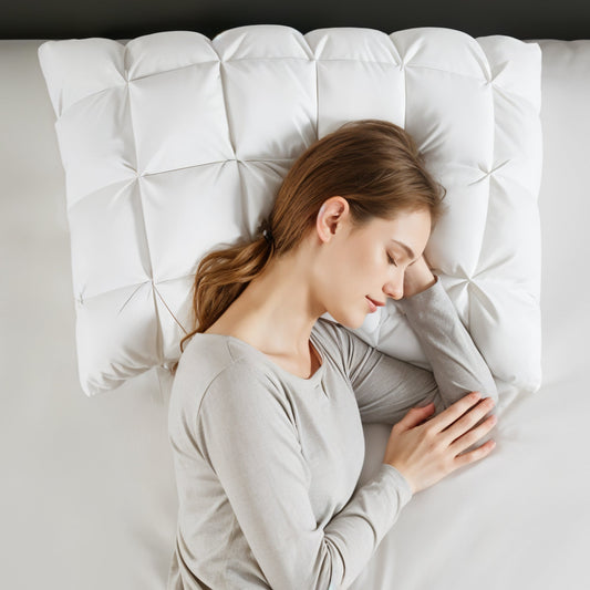 Goose down luxurious all-night comfort pillow