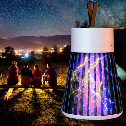USB rechargeable UV mosquito zapper lamp silent insect trap