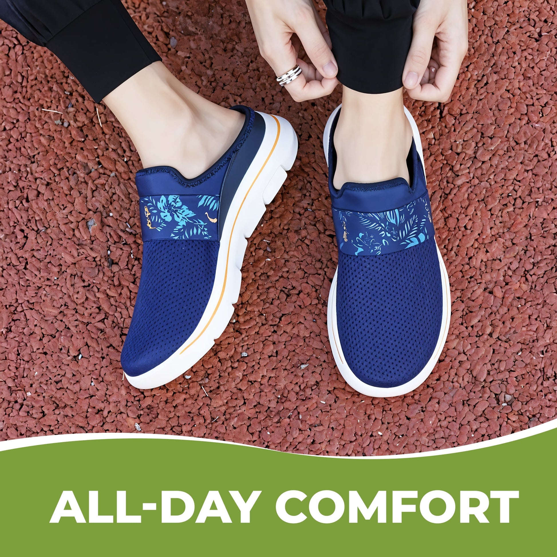 Unisex slip-on walking comfort shoes