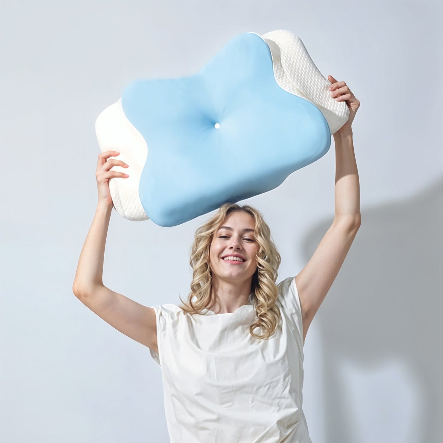 Butterfly memory foam neck pillow 2.0 upgraded design