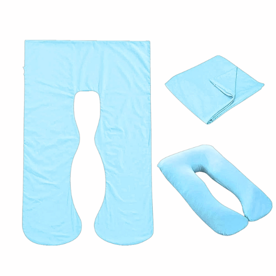 Soft full body pillowcase replacement cover for body pillows