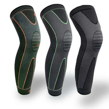 Knee support compression sleeve for arthritis and runner's knee