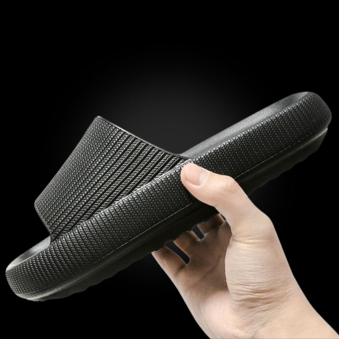 Orthopedic cloud slides extra thick cushion recovery sandals for plantar fasciitis