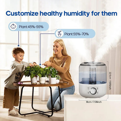 Large capacity home air humidifier sleep comfort