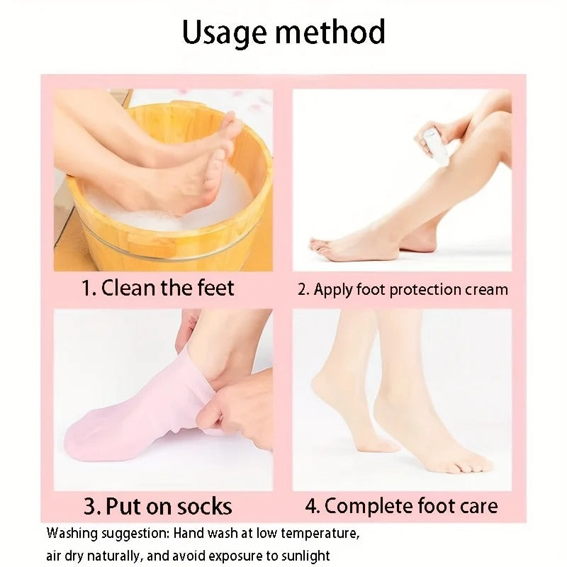 Hydrating gel socks intensive moisture therapy