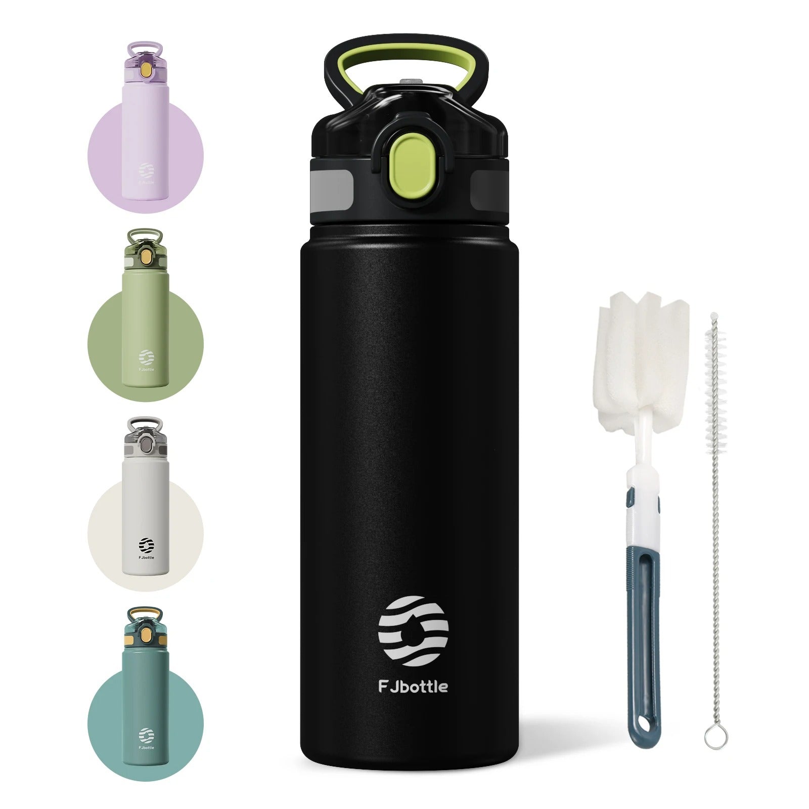Anti-reflux slow-sip water bottle for GERD