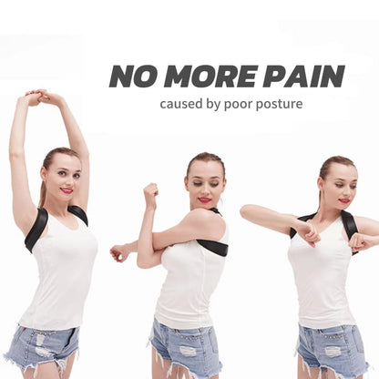 Adjustable posture corrector slouching support