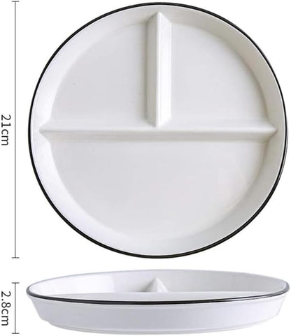 Portion control plate balanced eating for weight management