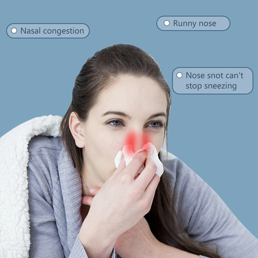 Red light nasal therapy sinus and snoring relief device