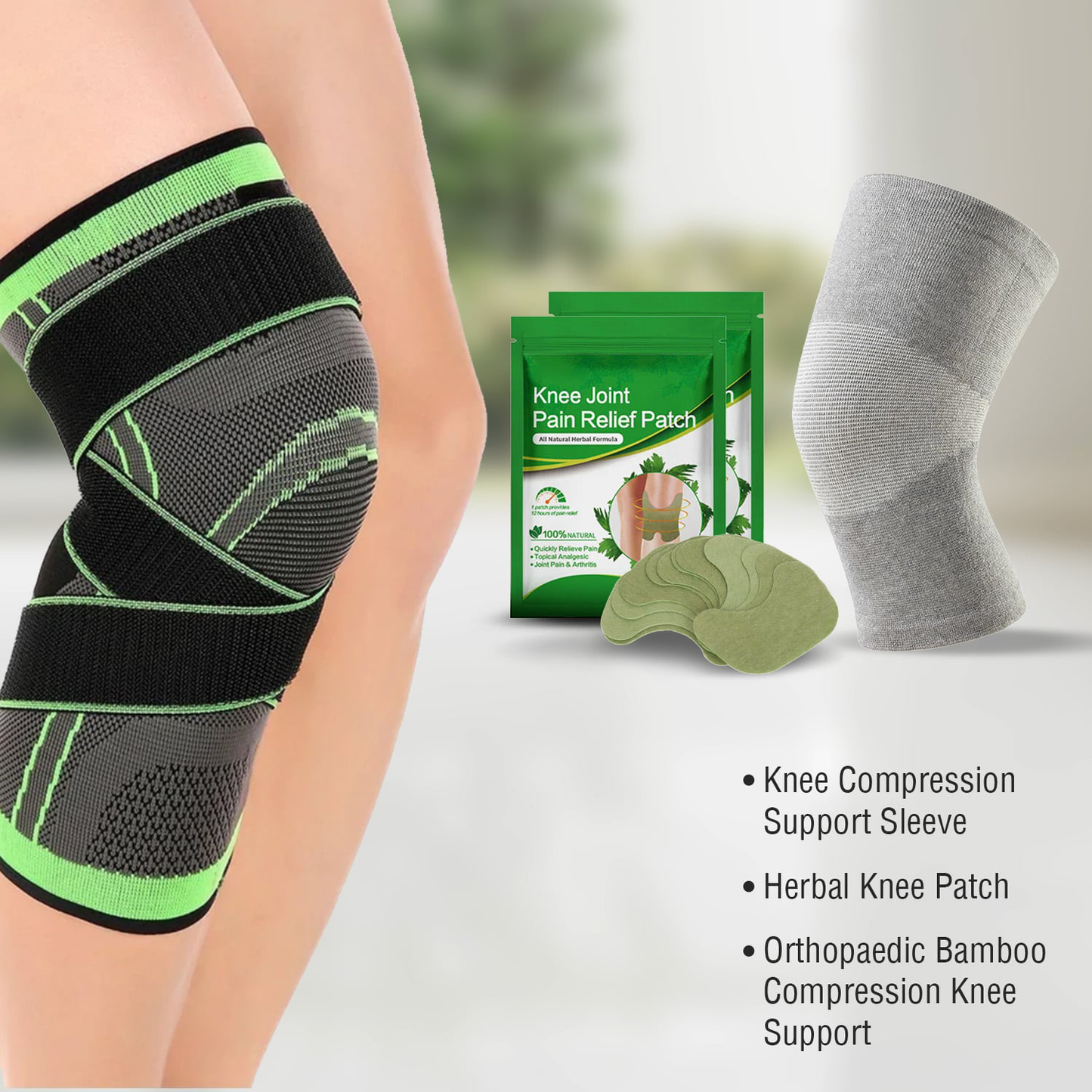 Ultimate knee pain relief pack bundle
