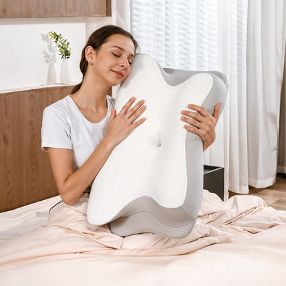Butterfly memory foam neck pillow 2.0 upgraded design