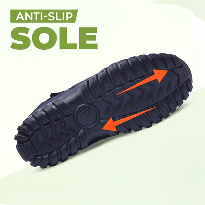 Thick-insole cotton zipper waterproof winter shoes